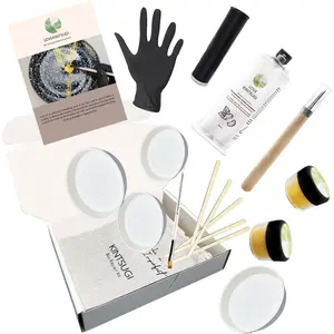 Bio Kintsugi Repair Kit, Food Safety Bio Resin Kintsugi Kit, Bio Based - Dishwasher Safety - Repair Your Meaningful Objects with Bio Glue, Perfect for Beginners, Japanese Art Kintsugi Craft