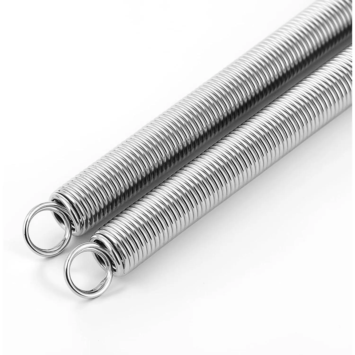 13 Inch Screen Door Springs, 2 count Long Extension Spring Stainless Steel Rvscreen Doors Springs Closure Kit Screen Door Spring Closer  Hardware for Light Storm and Screens Doors
