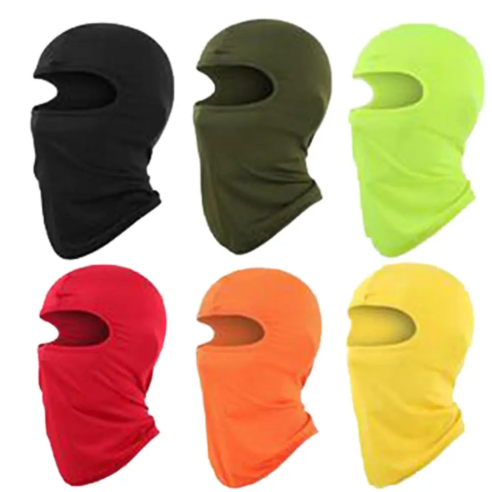 Men’s & Women’s 2-Pack Polyester Balaclava Headwear - UV Protection Ski Mask, Motorcycle Gear, Elastic Band Sports Face Cover for Cycling, Mysterious
