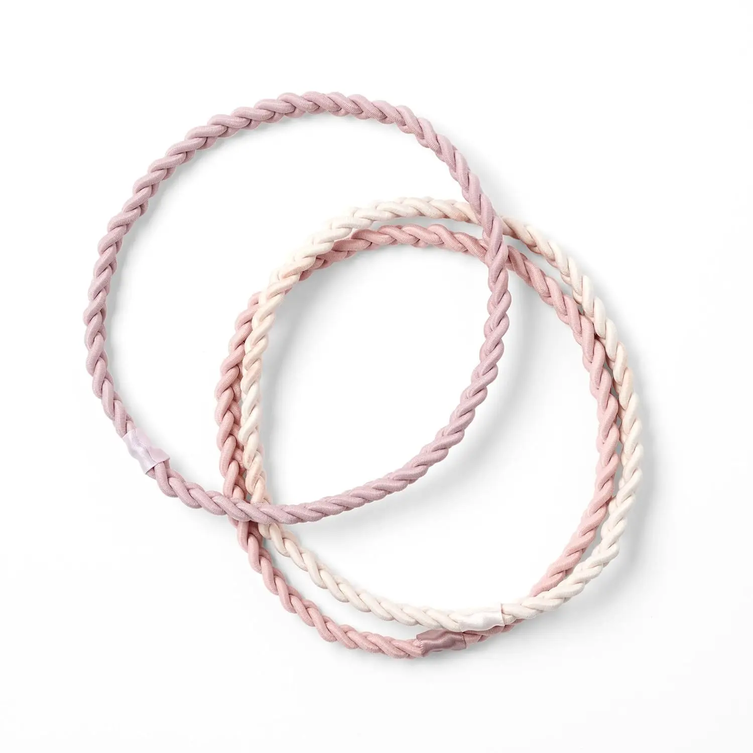 Salutation Bands Slim Braided Headband Set