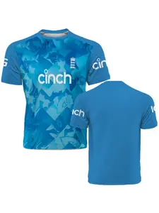 2026England Cricket Men's and Women's Short Sleeve Jersey Limited Edition T-Shirt Sweat-absorbing Quick-drying Training T-Shirt