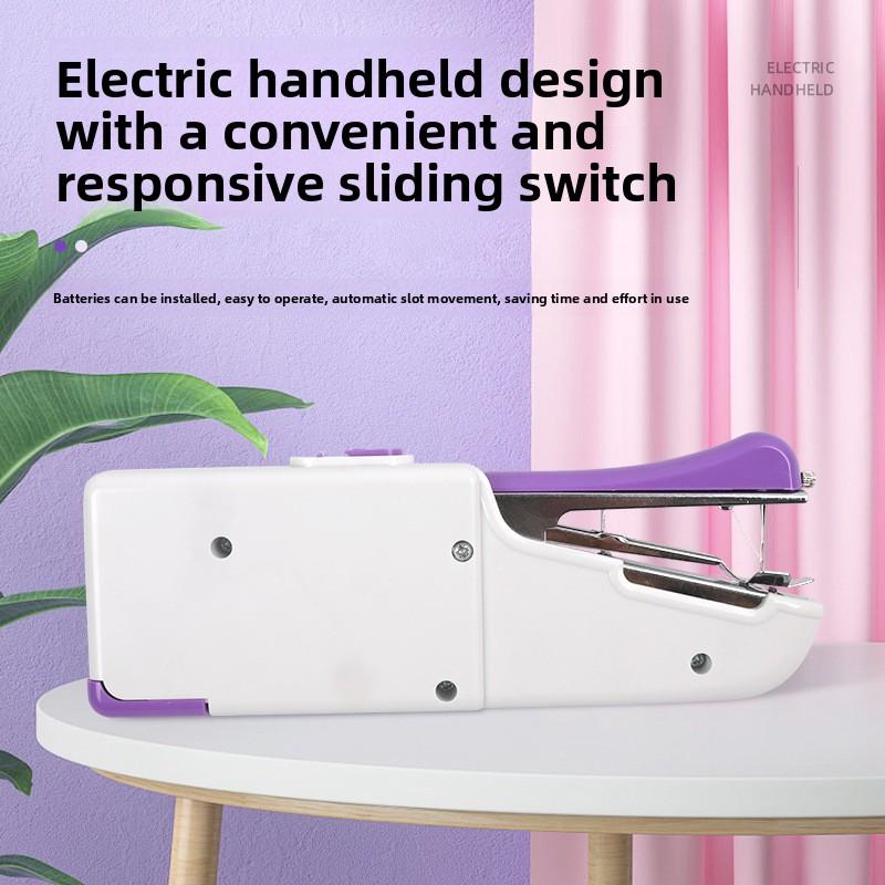Handheld Electric Sewing Machine Compact Easy to Carry Resistant to Thread Breakage