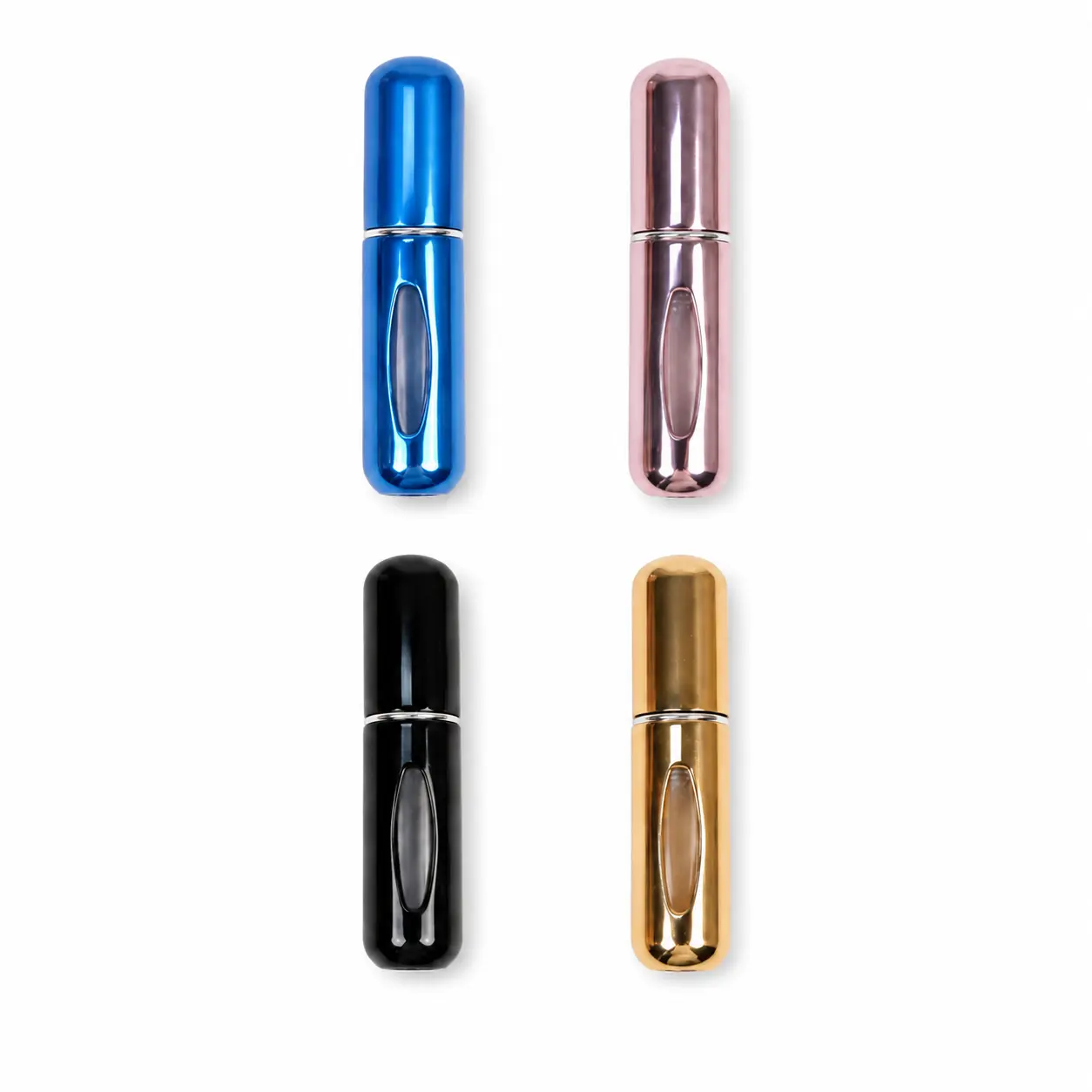 5ml Random Color Refillable Mini Perfume Spray Bottle, Lightweight Compact Travel Pocket Container