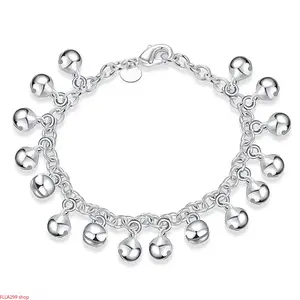 925 Sterling Silver Bracelet With Exquisite Dainty Pendant, Elegant Premium Women Fashion Jewelry, Versatile Accessory For Daily Formal Outfits, Wedding Parties, Banquets And Thoughtful Father’s Day Gift Option