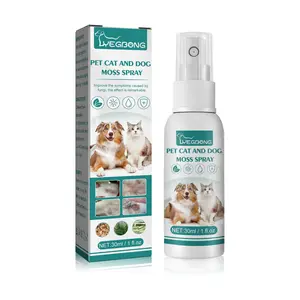 Pet Skin Spray, Flea Treatment for Dogs & Cats, Reduces Itching, Shedding, Swelling, Prevents Skin Diseases, 30ML