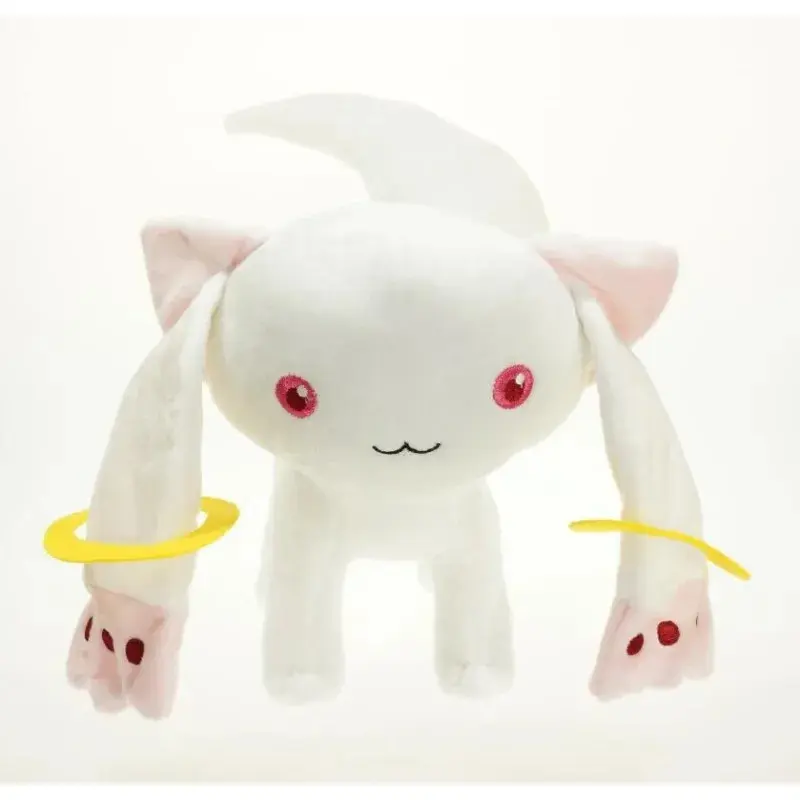 Kawaii Qbay Cat Puella Magi Madoka Magica Magic Kyubey Cute Animal Toys Soft Pillow Dolls Fashionable Room Decorations Gifts