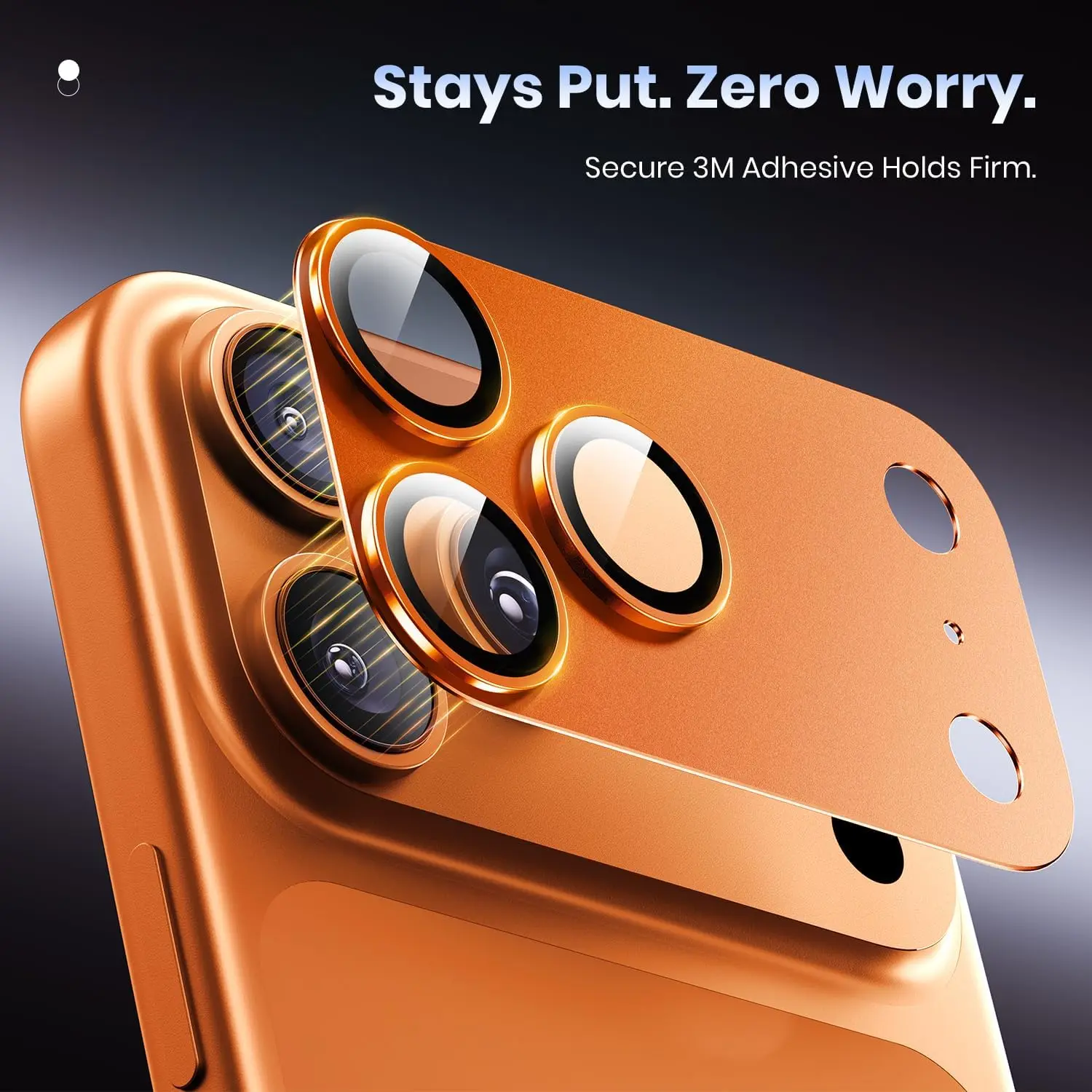9H+ Tempered Glass Camera Lens & Screen Protector for iPhone 17 Pro Max Smartphone - Shatterproof Military Grade, Strong Adsorption, Full Protection, Cellphone Accessories, Case Friendly