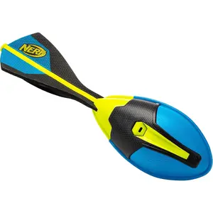 Nerf Vortex Ultra Grip Football, Designed for Easy Catching, Howling Whistle Sound, Distance-Optimizing Tail, Water-Resistant, All-Weather Play