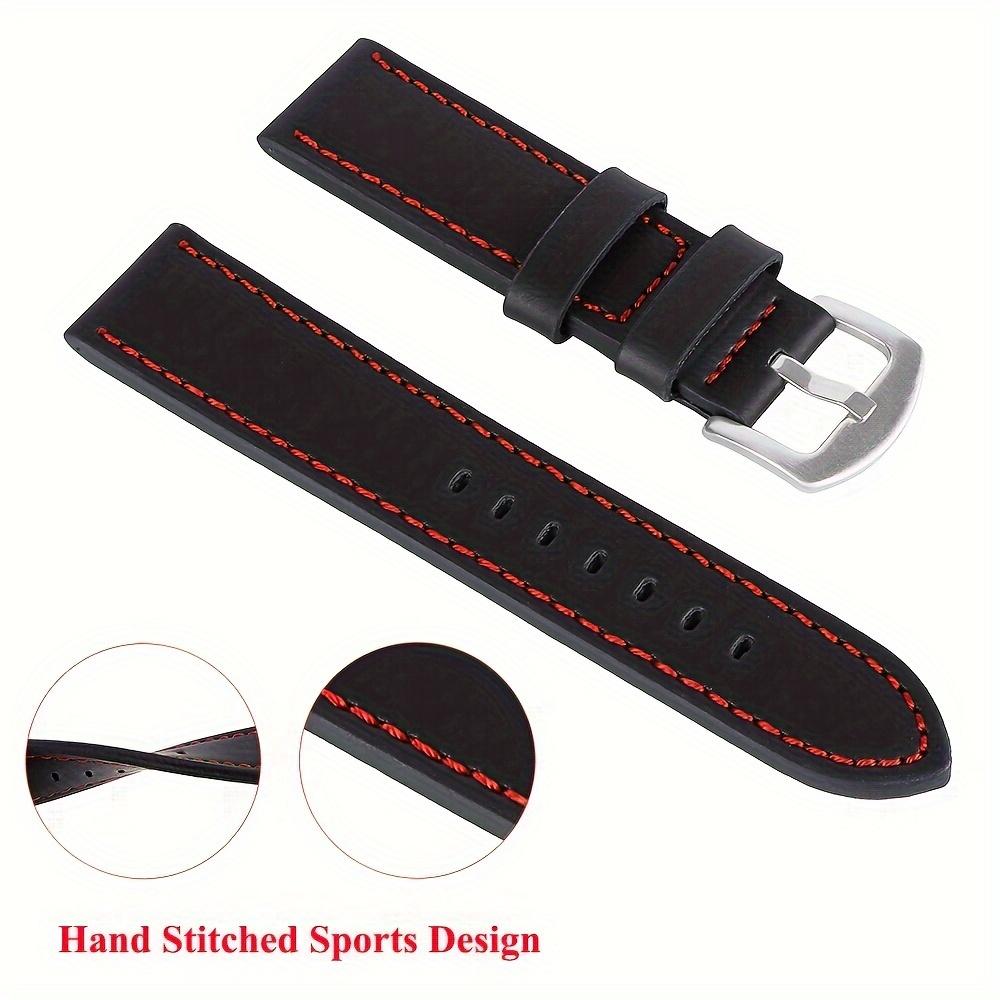 20mm 22mm Retro Business Watch Band – Classic Strap for Samsung Galaxy Watch 6/5/4/Active 2 & 3