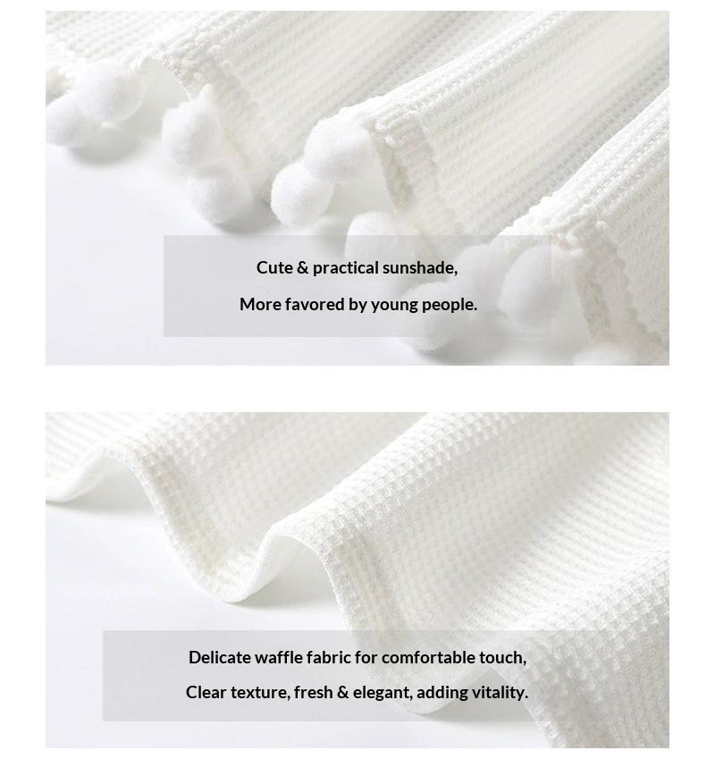 Car sunshade curtain for summer, fresh floral design, car sunshade curtain, interior sun protection and privacy curtain