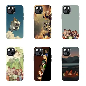 Aang & Appa Cloud Sky Flying Phone Case Suitable for iPhone 17-11 Pro Max/Plus and  Samsung Galaxy S23-25