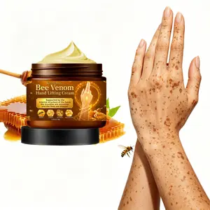 SUMIFANG Bee Venom Lifting Hand Cream 120g – Bee Venom Peptide + Pro-Xylane – Firms & Smooths Hand Skin – Targeted Care for Hand Wrinkles & Age Spots – Suitable for All Skin Types