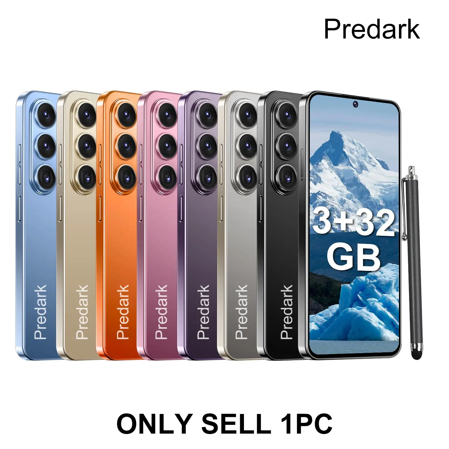 S25 Max 6.56-Inch Smartphone, G85 Octa-Core, 3+32GB RAM, Dual Camera, 3200mah Battery, Android 12, 4g Dual Sim, All-In-One Phone