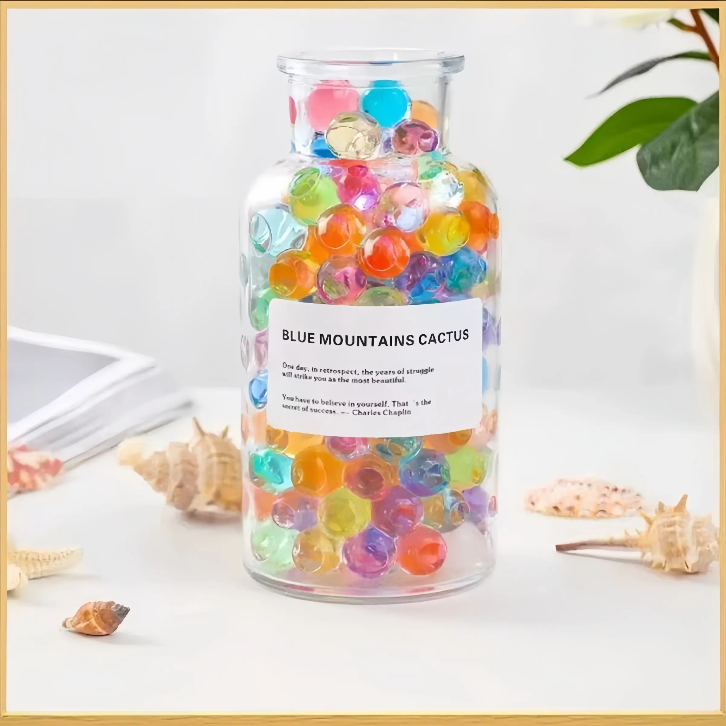Multicolor Water Beads, Rainbow Moisturizing Crystal Balls, Non-Toxic Absorbent Pearls, Ideal for Vase Filling, Plant Decor, Kids Sensory Play, Party Decoration