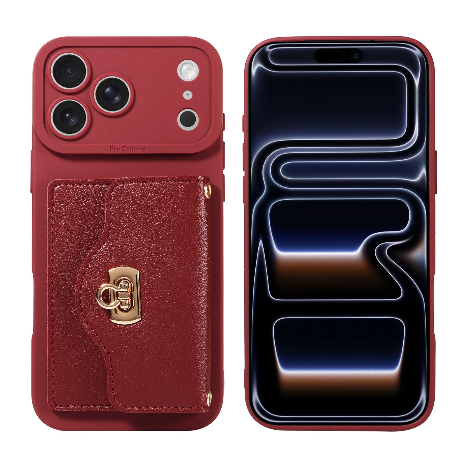 iPhone 17 Pro Max Case with Stand Full Body Protection Air Cushion Shockproof Cover for Apple Phones