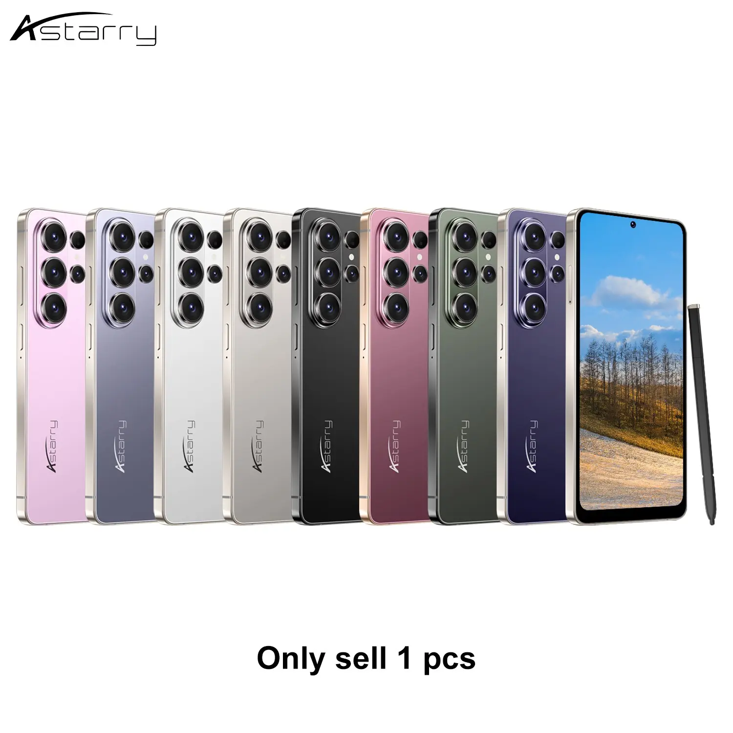 Astarry 26 Ultra Smartphone, 4100mah Battery, 3gb RAM+32GB ROM, 6.75-Inch Display, Dual Camera, Android 12.0, 4g Dual Sim, Android Cell Phones