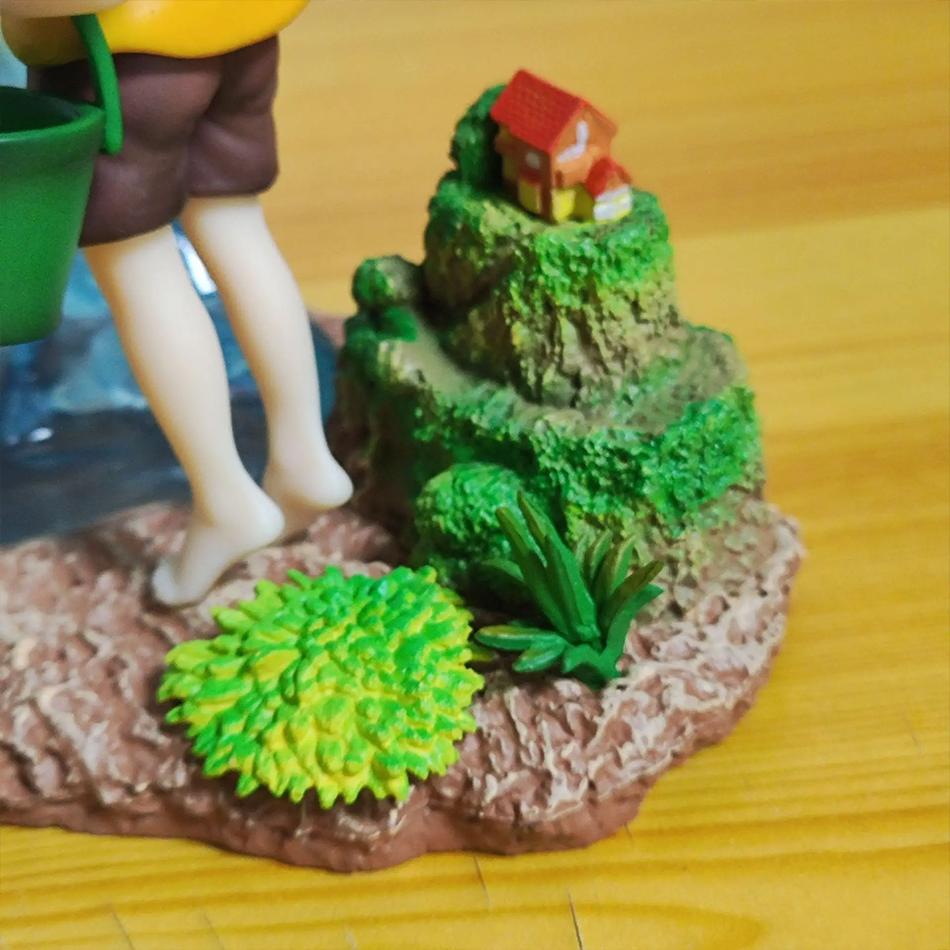 The Cliff Figure Ponyo On  Sousky Seagal Figure Pvc Gk Statue Anime Action Figurine 15cm Model Doll Collection Toy Kid Gift