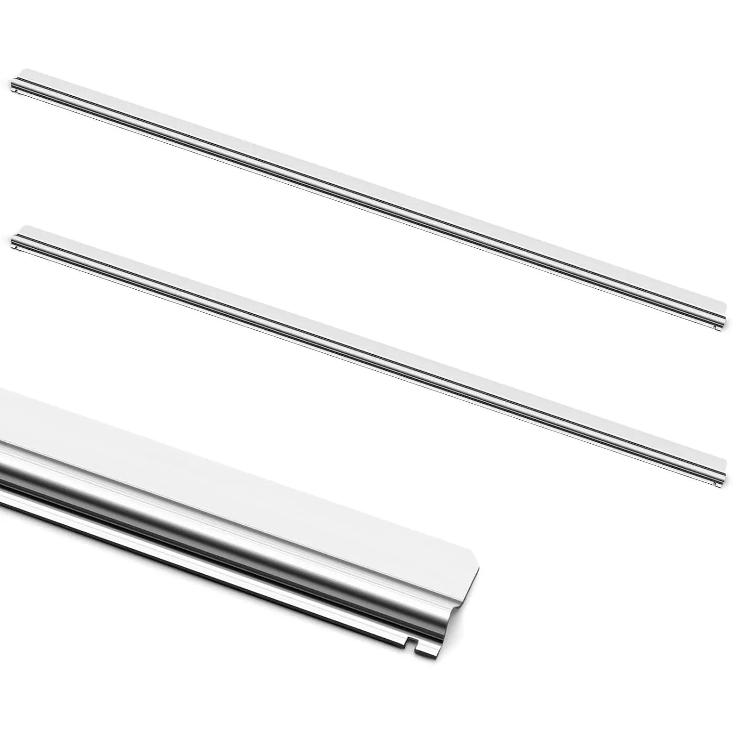2 Pack Lateral File Bars File Cabinet Rails for 36" Wide Hanging File Folders Old Style Filing Cabinets Drawer Accessories