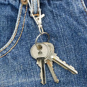 60PCS Keychain Making Kit, Including 30PCS Keychains Clips Hooks and 30PCS Key Chain Rings, Lobster Claw Clasps with Keychains Rings Accessories for Jewelry Making