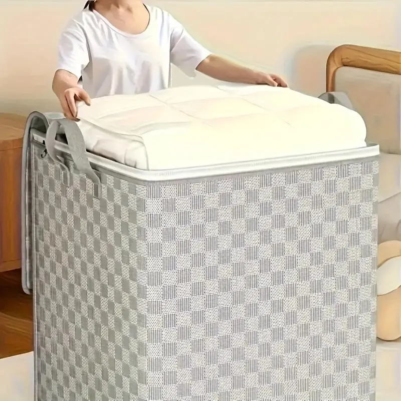 Oversized Foldable Underbed Storage Bag, Dustproof and Breathable, Ideal for Clothes and Blankets, Easy to Clean, Space-Saving Solution