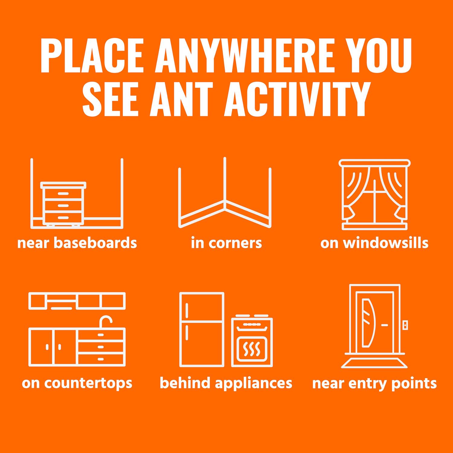 Terro Ant Killer Bait Station T300b, Effective Indoor Ant Control, Liquid Bait Eliminator, Quick-Acting Ant Trap Solution, 6 Count Stations