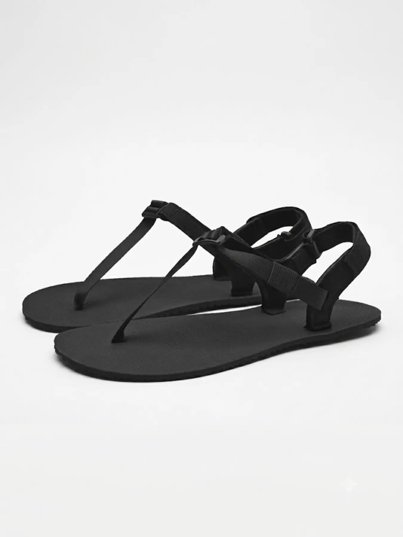 Men's Wide Toe Barefoot Sandals, Foldable Summer Outdoor Anti-Slip Lightweight Beach Hiking Shoes, Perfect Summer Footwear