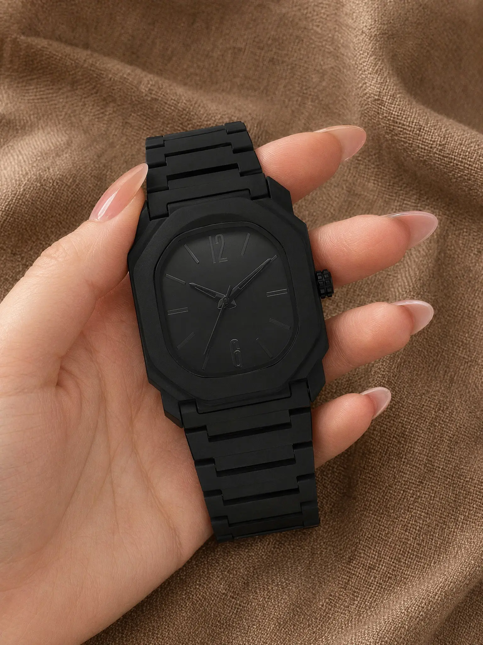 1 high-end minimalist business men's watch, featuring Arabic numeral dial, stylish sporty and glamorous Minimalist Style Wristwatch quartz watch for men, suitable for daily wear, perfect as a gift for yourself or family on holidays and special occasions