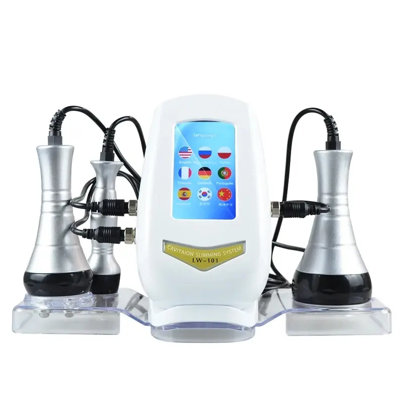 3 in 1 Cavitation Machine Face Body Tightening Lifting Spa Skincare Device