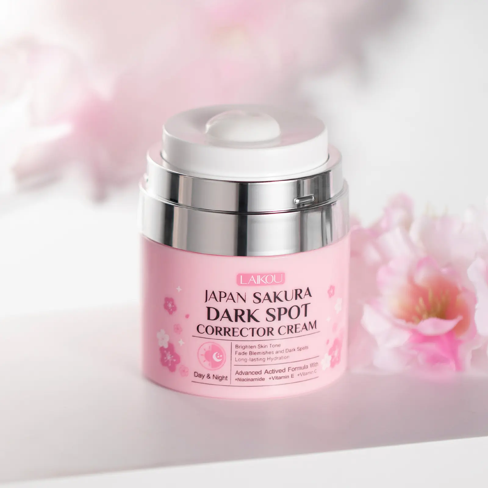 Cherry Blossom Face Cream 50g, Hydrating Moisturizer, Daily Moisturizers, Brightening Skin Care, Long-Lasting Humidity Lock, Ideal for Daily Use