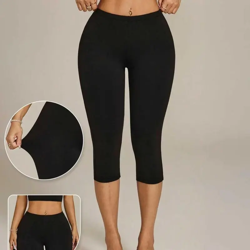 Y2k Slim-Fit High Waist 7/8 Chic Contour Leggings, Slimming Tight Pants, Suitable For Apple-Shaped Bodies, Lifts The Hips And Cinches The Waist. Perfect For Street Style, Everyday Outings, Coffee Shop Visits, And Hot-Girl Summer Outfits.