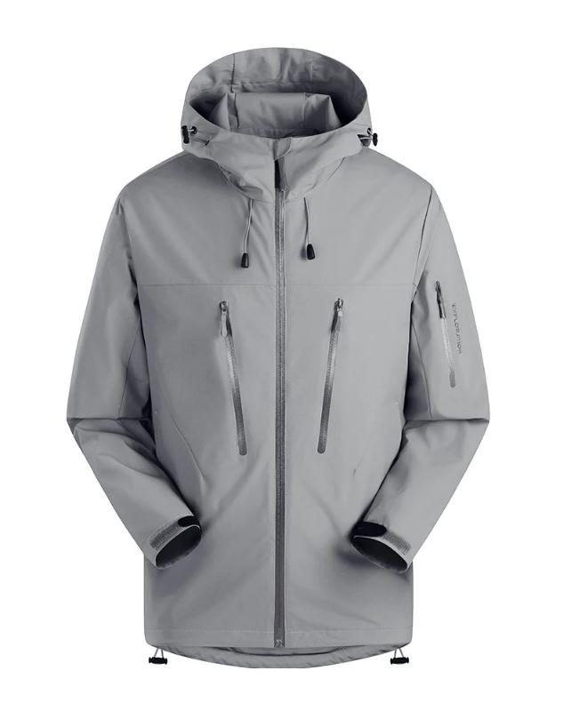 Kyn Apparel  Men's Women's Waterproof Jacket Hiking Camping Trekking Mountaineering Rain Coat Unisex Outdoor Sport Windproof Windbreaker