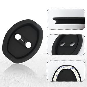 THE WELL KEPT 4PCS Door Latch Lock Cover,Silicone Door Latch Guard Car Decorations&Protects Door Latches,Universal Self-Adhesive Door Lock Latch Protector Car Accessories for Most Vehicles (Black) THE WELL KEPT 4PCS Door Latch Lock Cover,Silicone Door Latch Guard Car Decorations&Protects Door Latches,Universal Self-Adhesive Door Lock Latch Protector Car Accessories for Most Vehicles (Black)