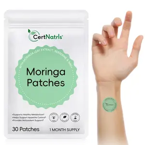 Premium Moringa Patches (30 pcs), Natural Skincare Patches for Men and Women—Gently Formulated, Suitable for All Skin Types, Skincare Patches