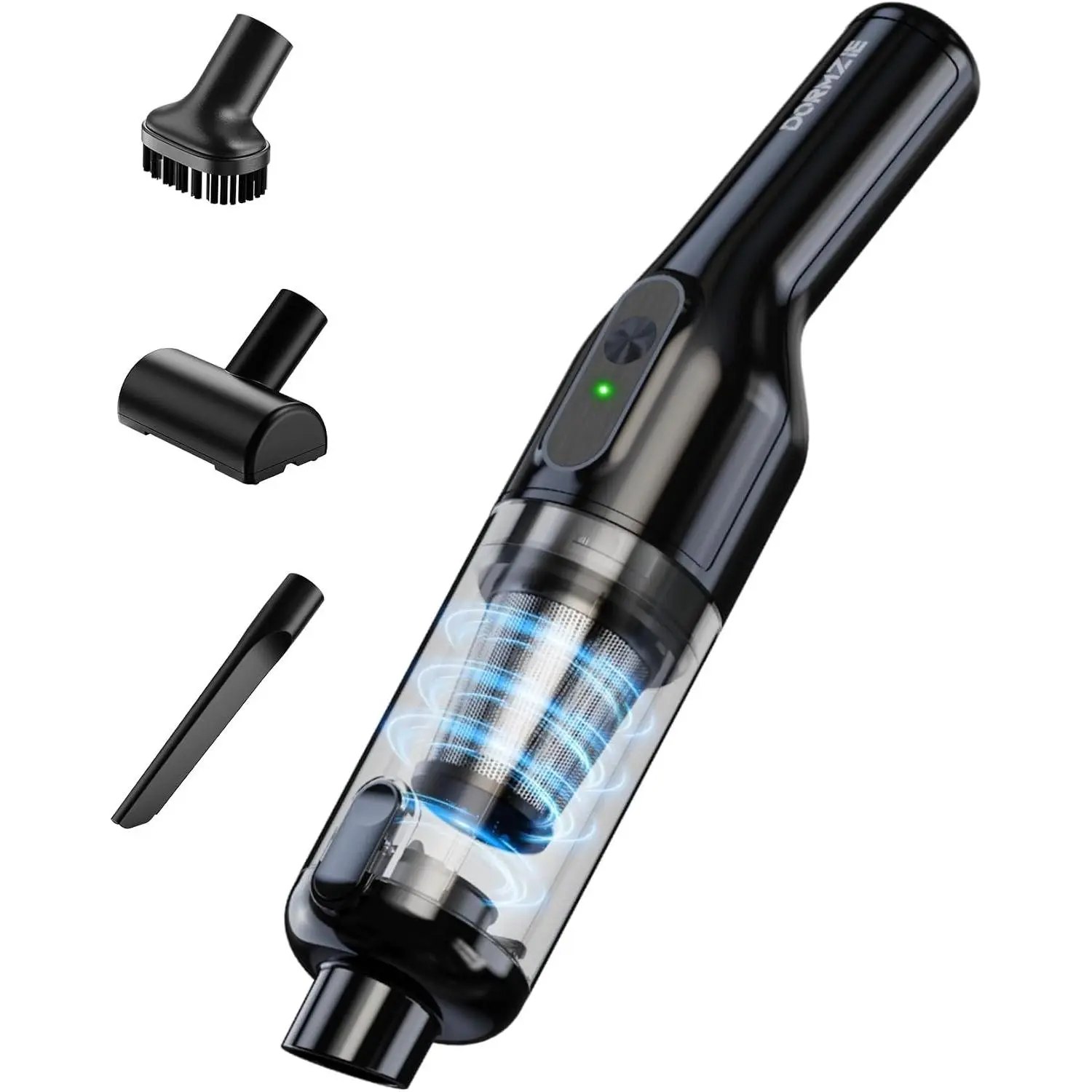 Car Vacuum, Handheld Vacuum Cordless with 19000Pa Powerful Suction,1.3 lbs Lightweight, Type-C Charge, Multiple Accessories for Car Home Office Pet