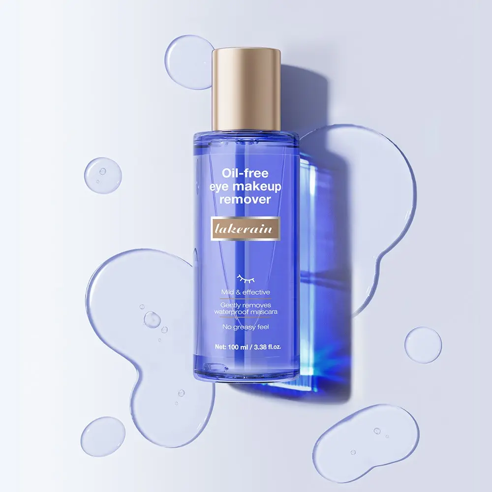 Gentle Oil-Free Eye Lip Makeup Remover, Deep Cleansing Waterproof Mascara Remover, Women's Cosmetics Holiday Gift, Lip Gloss Remover, Soft Makeup Remover