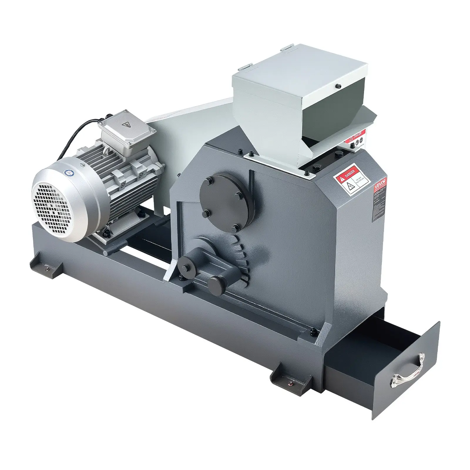 【DealsForYouDays】VEVOR Jaw Crusher Machine, 4KW High Power Rock Stone Crush Machine, 7.87x 9.65 inch Feeding Port, 1740 RPM Speed Stone Shatter Grinder, Electric Stone Shatter 220V, for Rock Coal Glass Bottle