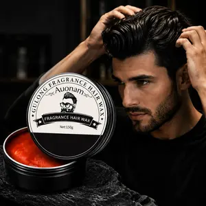 Gulong Fragrance Hair Wax for Men, Long-Lasting Strong Hold Styling Pomade, Volumizing & Natural Look, Non-Greasy Matte Finish, Easy to Wash, Adds Shine & Moisture