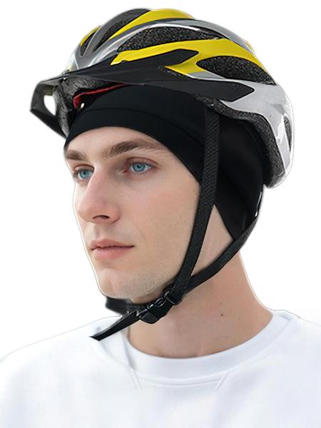 3pcs Simple Style Plain Color Skull Beanie for Men & Women, Casual Sportive Breathable Beanie Hat for Outdoor Sports for Men & Women, Fitted Hats, High Quality Hat