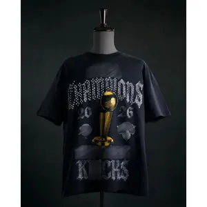 Knicks Win Finals 2026 Premium Cotton T-Shirt, Basketball Victory Graphic Tee, Season Apparel, Gift for Fans
