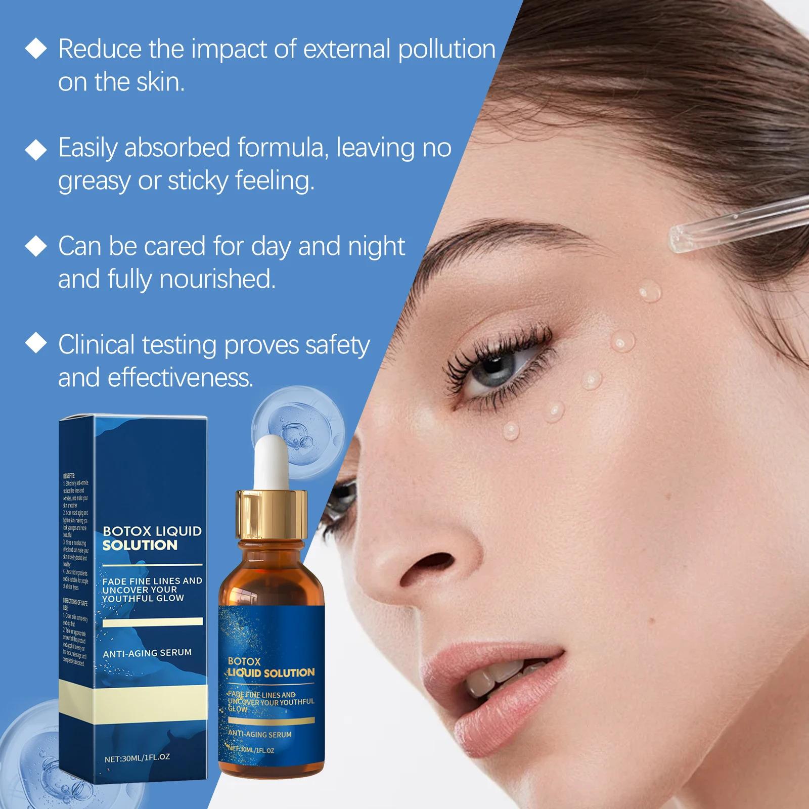 Firming and elastic essence gently nourishes elastic facial skin, shiny and silky moisturizing essence