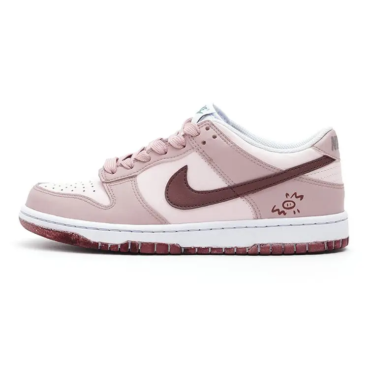 Nike Dunk Custom Sneakers for Women: Bubble Jellyfish and Strawberry Pig Design, Cute Sweet Low-Top Skate Shoes Verifiable, with credentials and supporting global authentication