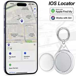 Smart GPS Anti-Lost Tracker for iOS, Find My APP Compatible, Mfi Certified, Key Pet Child Elder Tracking Device, Only for iOS Devices