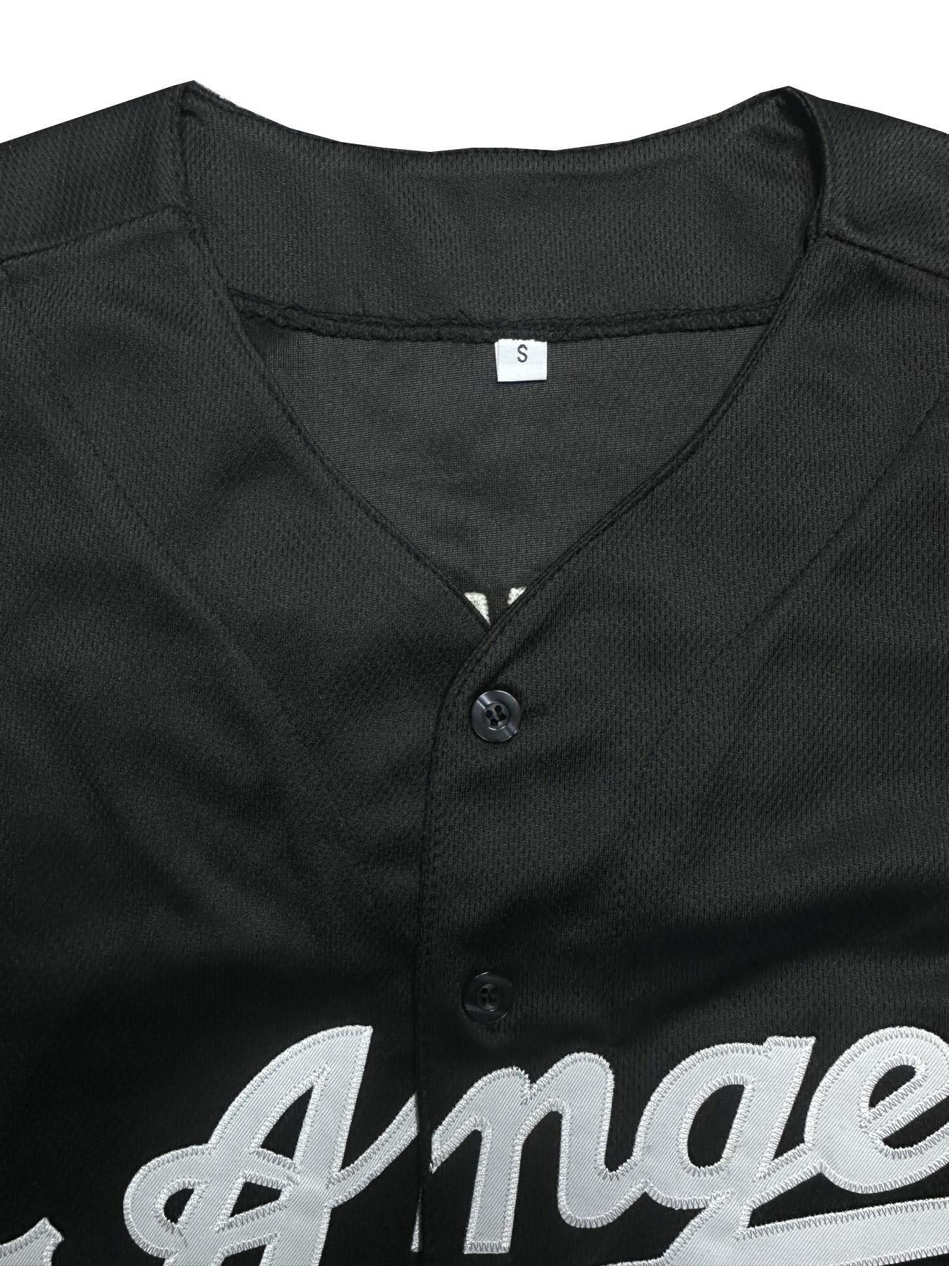 Men's Los Angeles #17 Four Colors Baseball Jersey, Casual Sporty Short Sleeve T-Shirt Jersey Tee for Daily Wear, Sportswear for Men