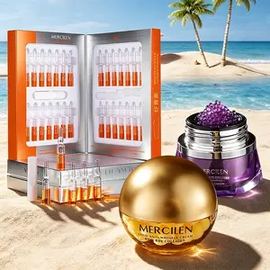 Mercilen Collagen Gold Face Cream 70g, Hydrating Set, Reduces Fine Lines, Suitable for All Skin Types, Low Irritation
