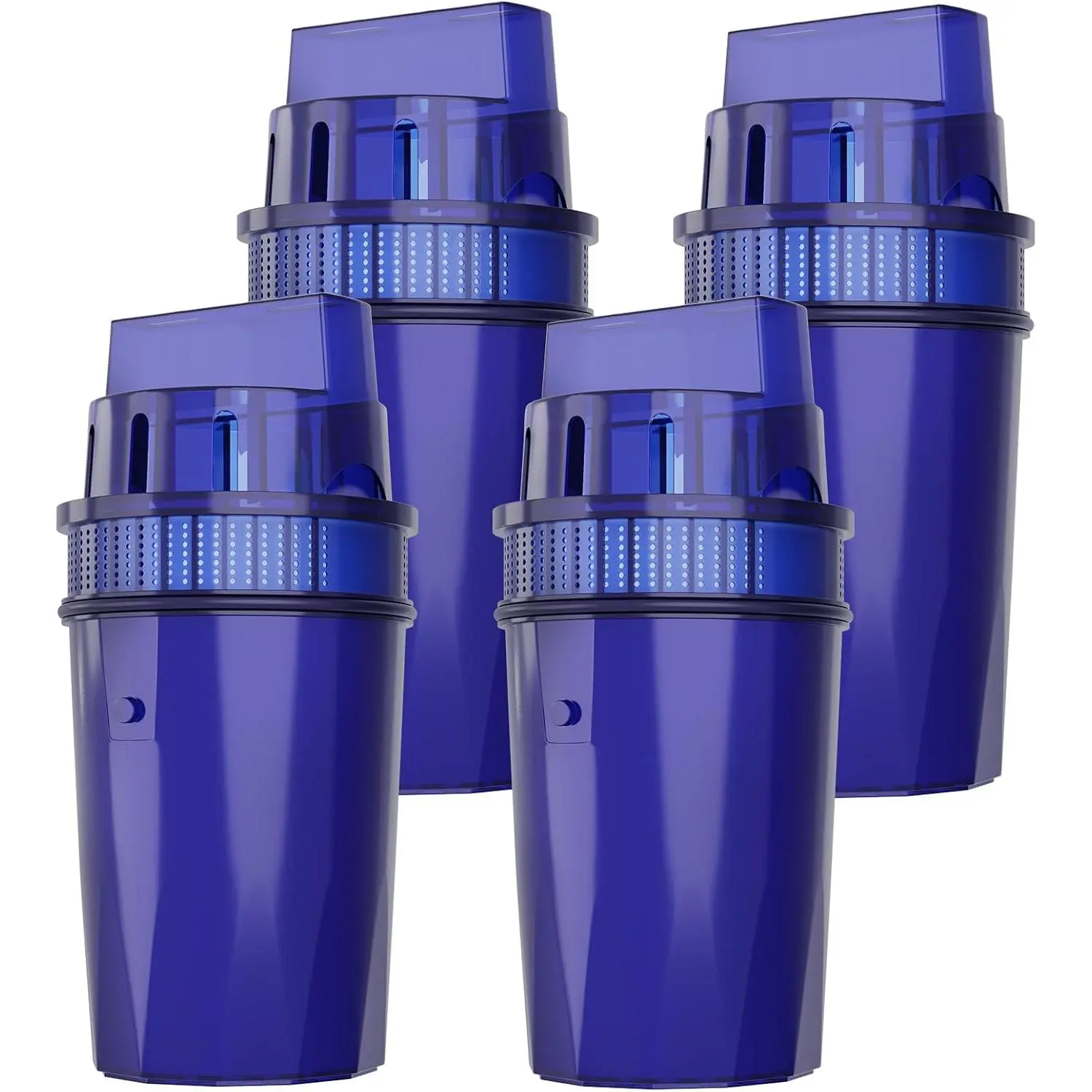 4-Pack Activated Carbon Water Filter Replacements for All PUR & PURPlus Pitchers/Dispensers, Replaces PPF900Z, NSF Certified Advanced Version, 2 Months Lifespan, 40 gal Capacity, Bisphenol A (BPA)-Free, Cr1100cv3