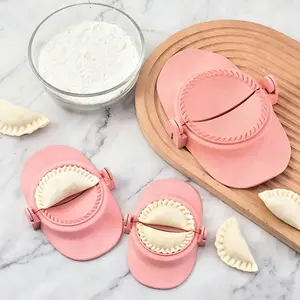 3-piece set, pie making press mold set, with dough cutter and filling spoon, suitable for homemade dumplings - easy to clean mold, compact design, kitchen utensils, sturdy structure, baking utensils, multiple colors, Christmas, Thanksgiving gifts