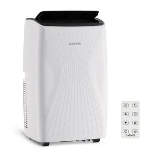 5-in-1 Portable Air Conditioner & Air Cooler, 14,000 BTU Mobile AC Unit with Dehumidifier, Fan, LED Display, Remote & 24H Timer, for Rooms Up to 750 sq.ft, Easy Installation Kit Included
