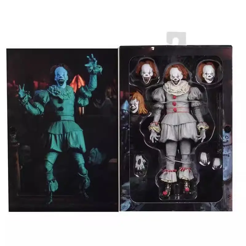 Neca Pennywise 2017 Ultimate Evil Edition 7 Inch Action Figure, Collectible Model, Party Gift, Holiday Gift, Halloween Gift
