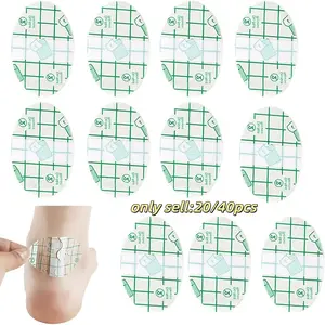 Invisible Heel Pad and Shoe Insole, Breathable Cushion, Anti-Scratch Heel Protector, Gel Pad for Dry and Cracked Heels, Pain Relief, Foot Care
