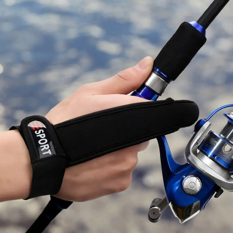 2 Pieces of Single Finger Fishing Gloves, Breathable Gloves, Outdoor Fishing Accessories, Anti-Slip Casting Index Finger Glove
